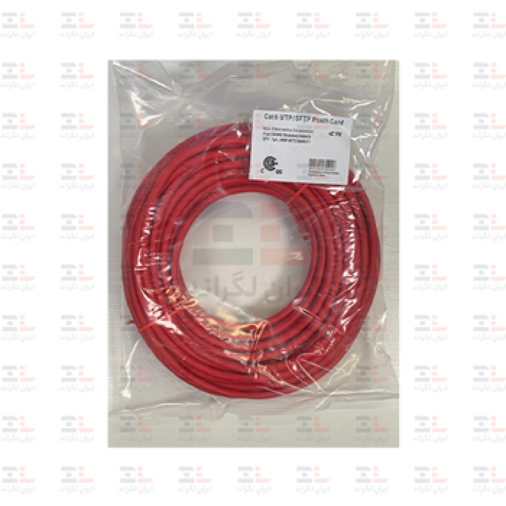 قیمت پچ کورد شبکه امپ Cat6 UTP PVC قرمز | 5 متری